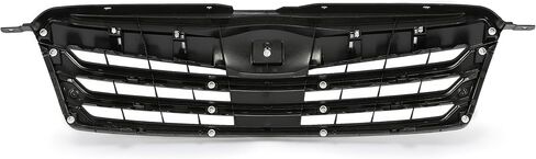 HECASA Front Grille Compatible with 2010-2012 Subaru Outback 2.5i Sport Touring 3.6R Limited Premium Grill Assembly Silvery+Balck Replacement for 91121AJ04B SU1200143 in Saudi Arabia