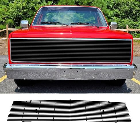 إدراج شبكة شاحنة من الألومنيوم الأسود AM&PM لـ 81-87 Chevy/GMC Pickup/Suburban/Blazer/Jimmy in Saudi Arabia