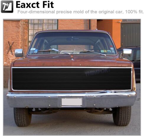إدراج شبكة شاحنة من الألومنيوم الأسود AM&PM لـ 81-87 Chevy/GMC Pickup/Suburban/Blazer/Jimmy in Saudi Arabia