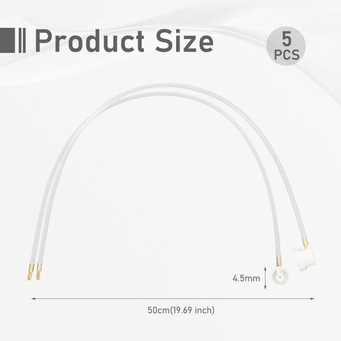 Aerosol Spray Can Nozzle, Fluid Film Paint Nozzles for Cans, 19.68 in 360 Degrees Extension Hose, Suitable for Spray Cans, Liquid Car Nozzle Films, and Body Repair Paint Spray Guns in Kuwait
