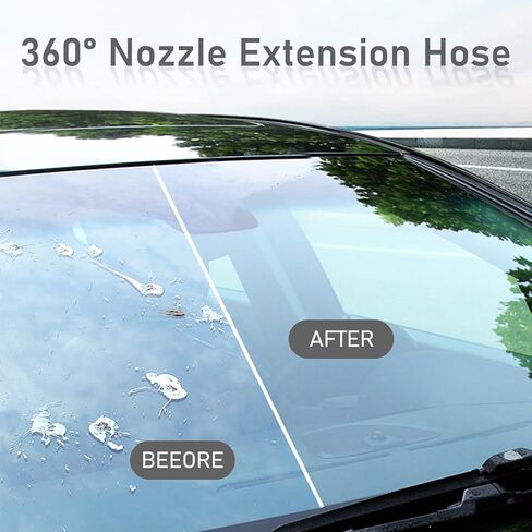 Aerosol Spray Can Nozzle, Fluid Film Paint Nozzles for Cans, 19.68 in 360 Degrees Extension Hose, Suitable for Spray Cans, Liquid Car Nozzle Films, and Body Repair Paint Spray Guns in Kuwait