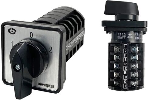 380 فولت 10A 5 مستويات 3 موقف الفضة الاتصال المزدوج دائرة التحكم في الطاقة العالمي التحول الروتاري كام التبديل LW8-10/5(102) in Kuwait