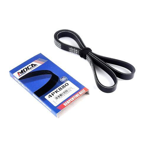 MOCA 4PK880 & 6PK1035 EPDM Serpentine Belt fits for Lexus 1999-2003 ES300 3.0L, 2004-2006 ES330 3.3L, for Toyota 1995-2004 Avalon 3.0L, 1999-2006 Camry 3.0L, 2001-2003 Highlander 3.0L in Kuwait