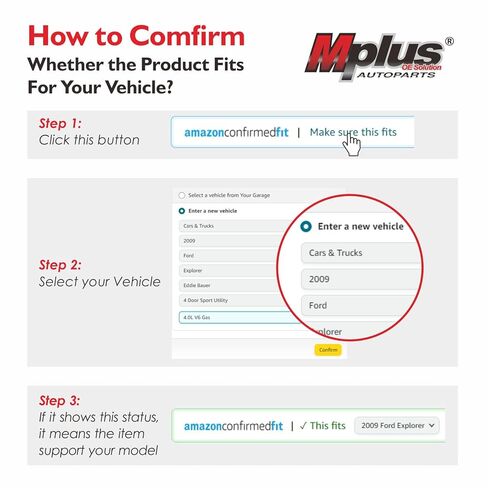 MOCA 4PK880 & 6PK1035 EPDM Serpentine Belt fits for Lexus 1999-2003 ES300 3.0L, 2004-2006 ES330 3.3L, for Toyota 1995-2004 Avalon 3.0L, 1999-2006 Camry 3.0L, 2001-2003 Highlander 3.0L in Kuwait