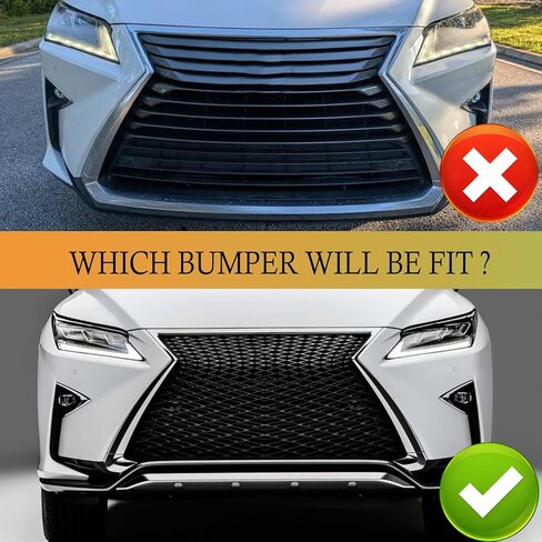 Front License Plate Frame Tag Mounting Bracket Holder Fits for Lexus RX350 RX450h F-Sport 2016 2017 2018 2019 Replace 521140E111 LX1068125 in Saudi Arabia