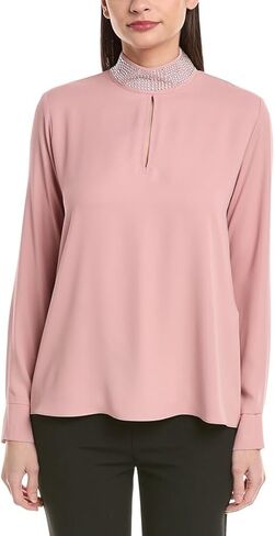 Joseph Ribkoff Women's Recycled Soft Twill Straight Top in Kuwait