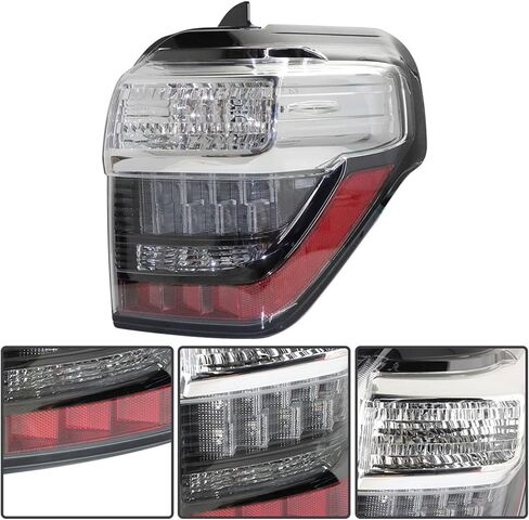 WFLNHB Right Side Tail Light Assembly Replacement for Toyota 4Runner 2014-2020 Passenger Side Rear Brake Lamp 8155135402, TO2819156 in Kuwait