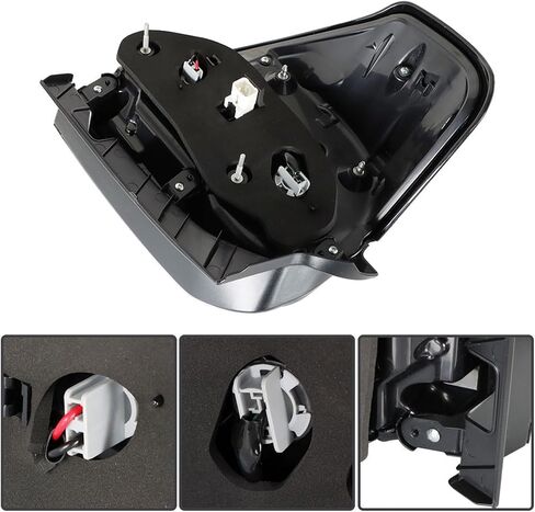 WFLNHB Right Side Tail Light Assembly Replacement for Toyota 4Runner 2014-2020 Passenger Side Rear Brake Lamp 8155135402, TO2819156 in Kuwait