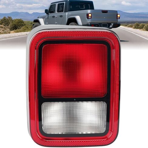 Tail Light Assembly for 2020-2024 Jeep Gladiator Halogen Rear Brake Stop Lamp w/Bulb Replace 68336576AF CH2801227C Right Passenger Side in Saudi Arabia