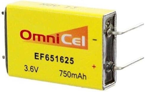 OmniCel 3.6 Volt / 750 mAh Prismatic High Energy Lithium Battery in Saudi Arabia