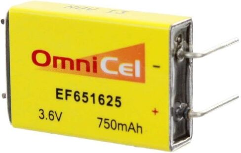 OmniCel 3.6 Volt / 750 mAh Prismatic High Energy Lithium Battery in Saudi Arabia