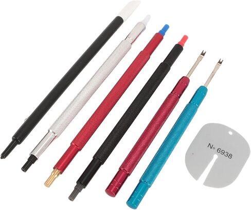 Tnfeeon Watch Repair Kit, Watch Battery Replacement, Watch Link Removal Resizing Watch Opener, Watch Cleanin Screwdriver Set, Watch Wrench Back Remover, Watch Hand Pressers Pusher in Saudi Arabia