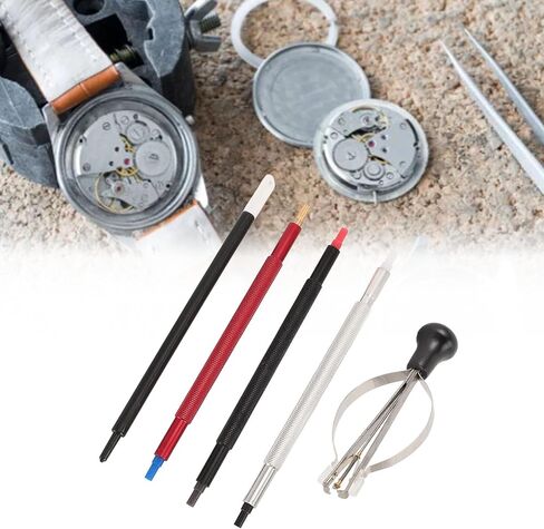 Tnfeeon Watch Repair Kit, Watch Battery Replacement, Watch Link Removal Resizing Watch Opener, Watch Cleanin Screwdriver Set, Watch Wrench Back Remover, Watch Hand Pressers Pusher in Saudi Arabia
