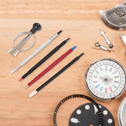 Tnfeeon Watch Repair Kit, Watch Battery Replacement, Watch Link Removal Resizing Watch Opener, Watch Cleanin Screwdriver Set, Watch Wrench Back Remover, Watch Hand Pressers Pusher in Saudi Arabia
