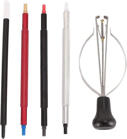 Tnfeeon Watch Repair Kit, Watch Battery Replacement, Watch Link Removal Resizing Watch Opener, Watch Cleanin Screwdriver Set, Watch Wrench Back Remover, Watch Hand Pressers Pusher in Saudi Arabia