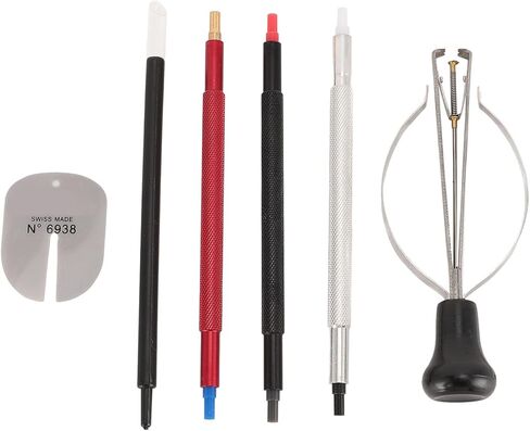 Tnfeeon Watch Repair Kit, Watch Battery Replacement, Watch Link Removal Resizing Watch Opener, Watch Cleanin Screwdriver Set, Watch Wrench Back Remover, Watch Hand Pressers Pusher in Saudi Arabia