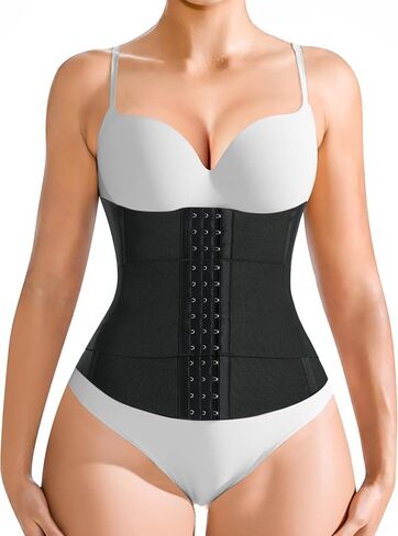 TrainingGirl Waist Trainer Corset for Women Shapewear Tummy Control Body Shaper Postpartum Cincher Segmented Workout Girdle in Saudi Arabia