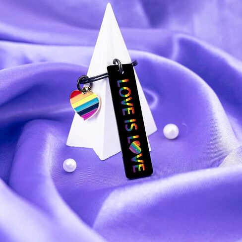 Pride Keychain Gifts For Women Men Gay Lesbian Pride 2026 Accessories Decor LGBTQ Gifts For Lesbians Gay Rainbow Gifts For Women Men pride Month Party Favors LGBTQ Lesbian Stuff in Kuwait