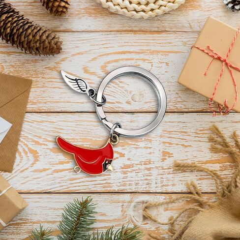 Sympathy Gifts for loss of Loved One Cardinal Keychain Key Chain Key Ring Comfort Funeral Bereavement Gifts Memorial for Loss of Loved Ones Mom Dad Miscarriage Gift Condolence Gift for Grieving Friend in Kuwait