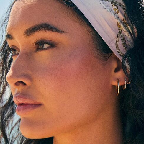 Kendra Scott Giana 20Mm Hoop Earring, Fine Jewelry for Women in Saudi Arabia