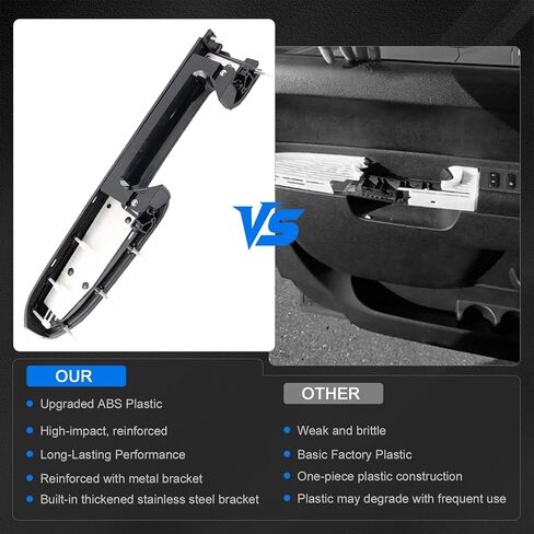 22818465 Front Left Driver Side Armrest Repair Kit Fit for 2010 2011 2012 2013 2014 Chevy Silverado/GMC Sierra 1500 2500HD 3500HD, Door Panel with Metal Reinforcement Brackets in Kuwait