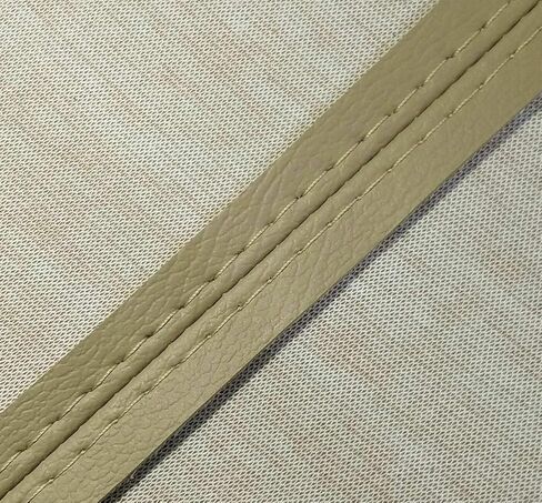 Center Console Lid Armrest Cover Leather Compatible with Cadillac SRX 2010-2016 Beige Tan in Kuwait