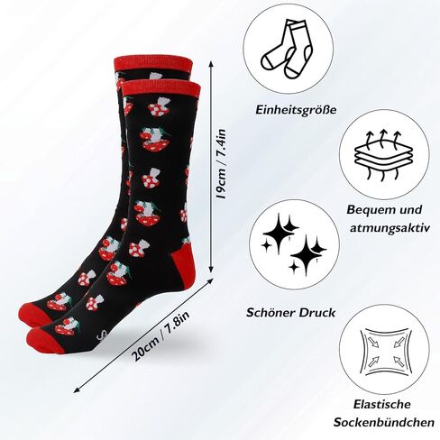 Mushroom Gifts for Women and Girls Cute Funny Mushroom Lovers Themed Accessories Socks Presents Christmas Stocking Stuffers Birthday Xmas White Elephant Galentines Halloween Thank You Gifts in Saudi Arabia