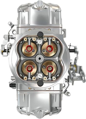 Carburetor 750 CFM 4150 Model 4 Barrel Double Pumper Fit for Holley Quick Fuel Brawler race series Carburetor w/Mechanical Secondary, No Choke, Dual Fuel Inlet and Square Bore Flange, #BR-67200 in Kuwait