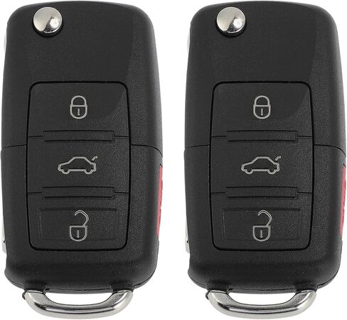 X AUTOHAUX NBG92596263 315MHz استبدال دخول بدون مفتاح مفتاح ذكي عن بعد فوب لفولكس واجن جولف GTI جيتا 2006-2010 NO.1K0 959 753 P 3 أزرار 2 قطعة in Saudi Arabia