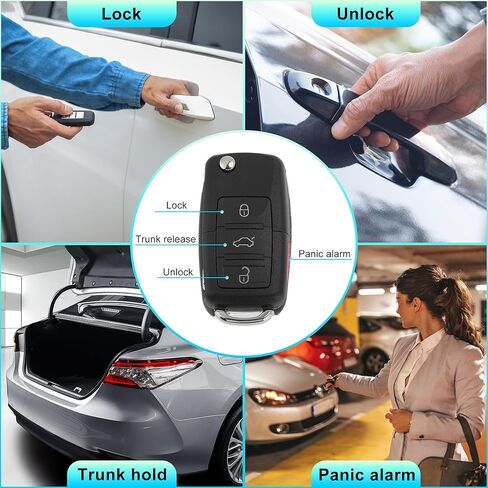 X AUTOHAUX NBG92596263 315MHz استبدال دخول بدون مفتاح مفتاح ذكي عن بعد فوب لفولكس واجن جولف GTI جيتا 2006-2010 NO.1K0 959 753 P 3 أزرار 2 قطعة in Saudi Arabia