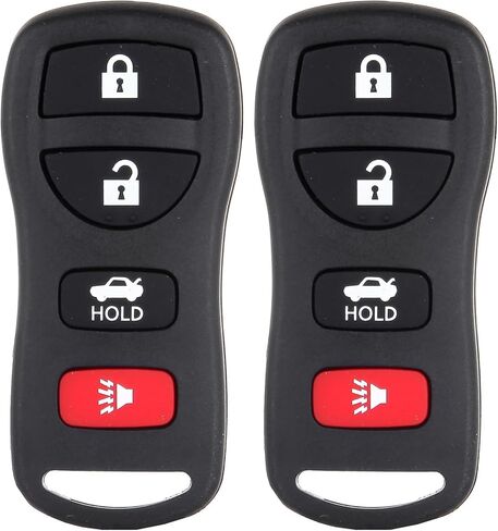 2 Pack 4 buttons Remote Control Car Key Fob 2008-2012 Fit for Honda Accord 2.4L,2008-2012 Fit for Honda Accord 3.5L KBRASTU15, CWTWB1U821,28268-ZB700,28268ZB700,28268-C991C in Saudi Arabia