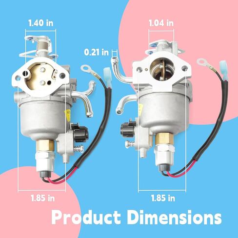 A041D744 Carburetor Replacement for Onan 4000 QG4000 Generators 4KYFA-6747P for Cummins 0A6562 KY Series RV Generator Carb Repair Kit Replace 146-0881 4KYFA-6747P in Kuwait