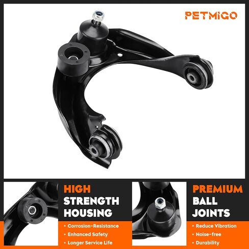 Front Control Arms w/Ball Joints Replacement Suspension Kit for Mercury Milan 2007-2011, for Ford Fusion & Lincoln MKZ 2007-2012, Left & Right, Forward & Rearward, Lower & Upper (6PCS) in Saudi Arabia