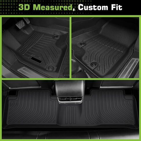 Floor Mats for Acura RDX 2013-2015, Heavy Duty TPE Waterproof Non-Slip All Weather Protection Custom, Floor Mats & Cargo Liner in Saudi Arabia