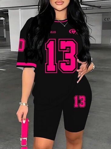 Ulovmi Two Piece Set For Women Summer Sweatsuits Short Workout Jogger Sets Matching Tracksuit in Saudi Arabia