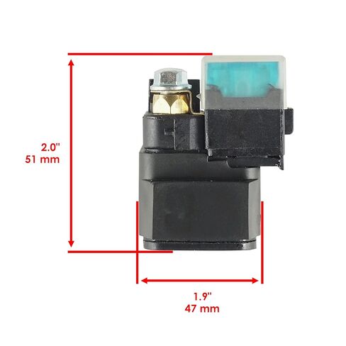 Caltric Starter Solenoid Relay Compatible with Yamaha Fz-1 Fz1 Fzs10 2006-2014 / Fz-S1 Fzs10F 2015 in Saudi Arabia