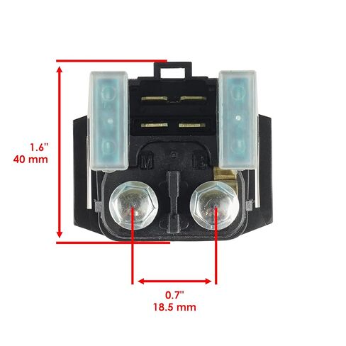 Caltric Starter Solenoid Relay Compatible with Yamaha Fz-1 Fz1 Fzs10 2006-2014 / Fz-S1 Fzs10F 2015 in Saudi Arabia