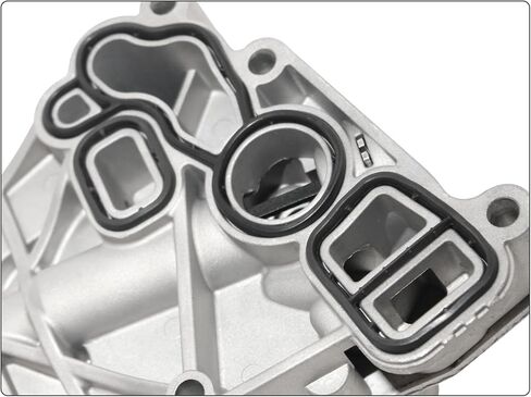 Aluminum Oil Cooler Filter Housing Assembly Compatible with BMW X1 2017-2019 Mini Cooper 2014-2019 Replace# 11428585235 11-42-8-585-235 in Kuwait