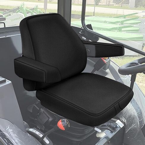Seat Cover Compatible with 2015+ Kioti CK,DK and NS SeriesTractor Suspension, Heavy Duty Knitted Fabric in Kuwait