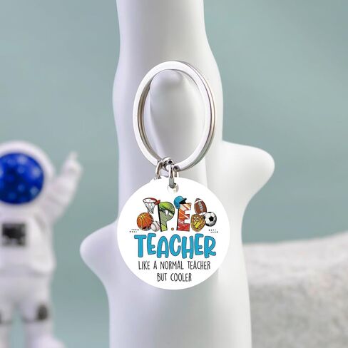 Gym Teacher Gifts PE Teachers Gift For Men Women Cool Teacher Appreciation Gift Male Birthday Graduation Teachers Day Gifts Gym Ornament For Teacher's Day Whistle Keychain in Kuwait