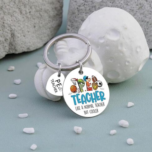 Gym Teacher Gifts PE Teachers Gift For Men Women Cool Teacher Appreciation Gift Male Birthday Graduation Teachers Day Gifts Gym Ornament For Teacher's Day Whistle Keychain in Kuwait