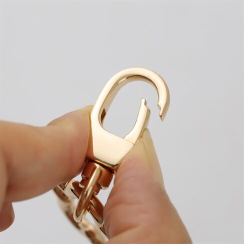 2Pcs Metal Spring Clasps Double Opening keychain Clip Hardware Accessories for Handbag DIY Bags Key and Craft Making in Saudi Arabia