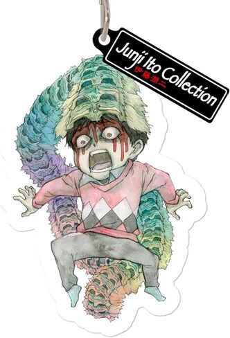 ABYSTYLE Junji Ito Shuichi سلسلة مفاتيح مصنوعة من الأكريليك الرعب أنيمي مانغا اكسسوارات ميرش هدية in Saudi Arabia