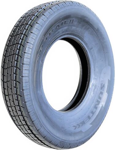 Suntek HD Trail 2 إطار نصف قطري ممتاز للمقطورة - ST235/80R16 235/80/16 235/80-16 126/122M نطاق تحميل F LRF 12-Ply BSW جدار جانبي أسود in Kuwait