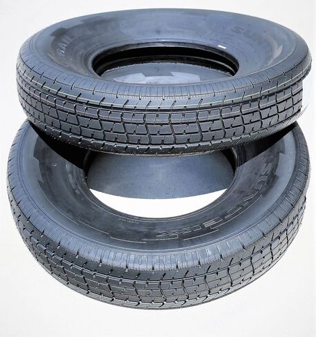 Suntek HD Trail 2 إطار نصف قطري ممتاز للمقطورة - ST235/80R16 235/80/16 235/80-16 126/122M نطاق تحميل F LRF 12-Ply BSW جدار جانبي أسود in Kuwait