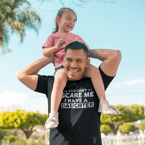 لا يمكنك إخافتي، لدي بنات، تي شيرت مضحك للأب، تي شيرت رجالي لطيف نكتة هدايا للأب in Kuwait