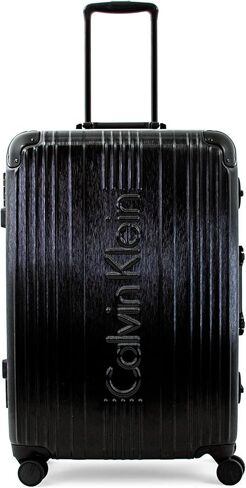 Calvin Klein Fulton 2.0 Hardside Spinner Luggage with TSA Lock, Burgundy, 25 Inch in Saudi Arabia