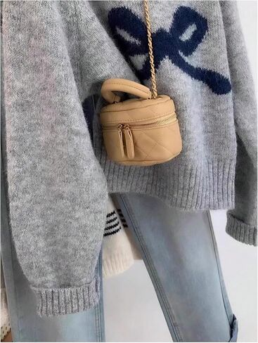 Verdusa Women's Coquette Bow Cozy Sweaters Fall Pullovers Raglan Sleeve Knit Tops in Saudi Arabia