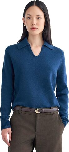 Everlane Women's Everlane Cashmere Polo Sweater in Kuwait
