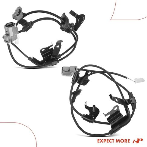A-Premium 2PC Set Wire Harness for Rear ABS Wheel Speed Sensor Compatible with Toyota Models - RAV4 2013-2018, Sport Utility, FWD - Without Sensor in Saudi Arabia